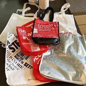 7 LuLu Lemon bags